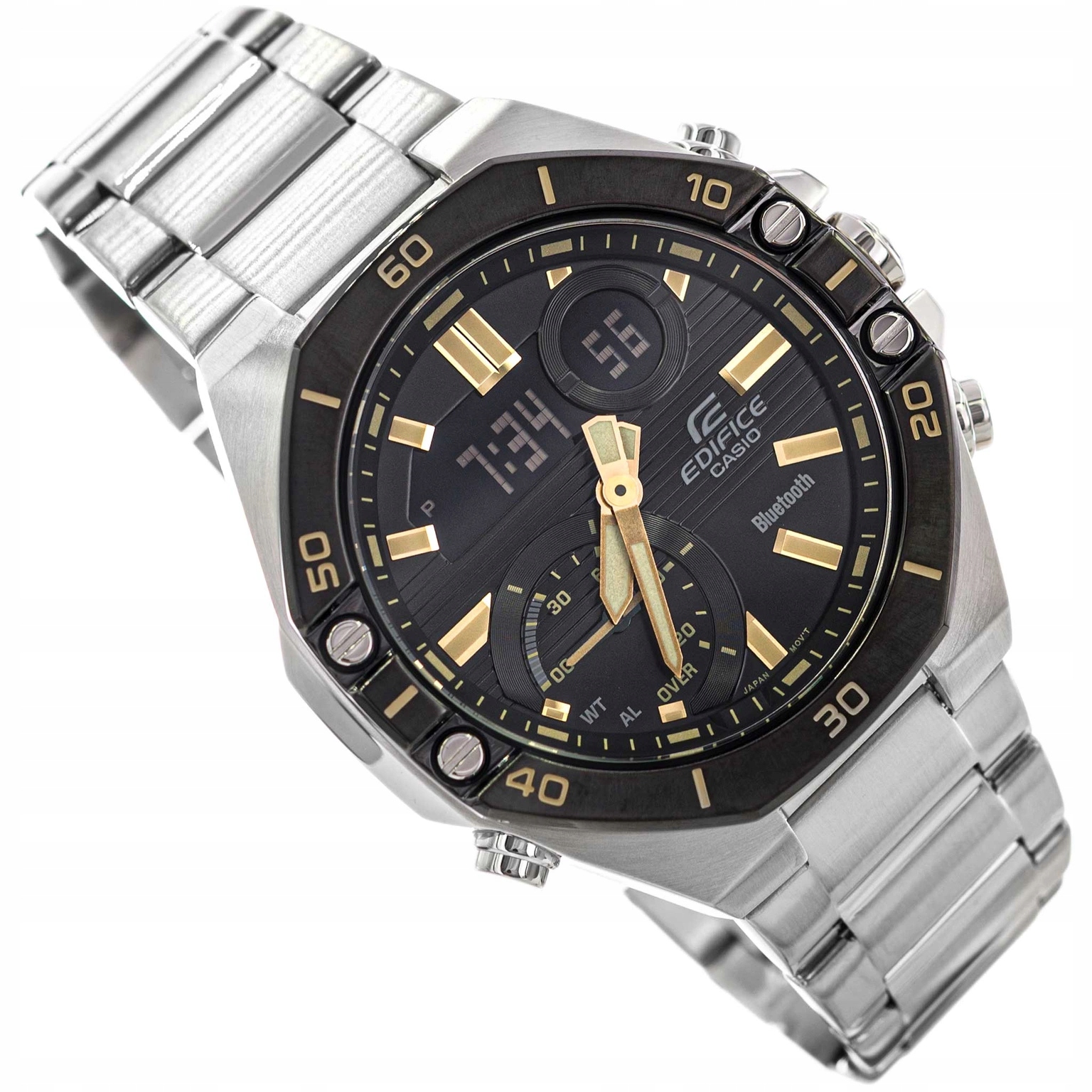 Pánské Hodinky Casio ECB-10DB-1A9EF Edifice S Bluetooth Na Náramku 100 M