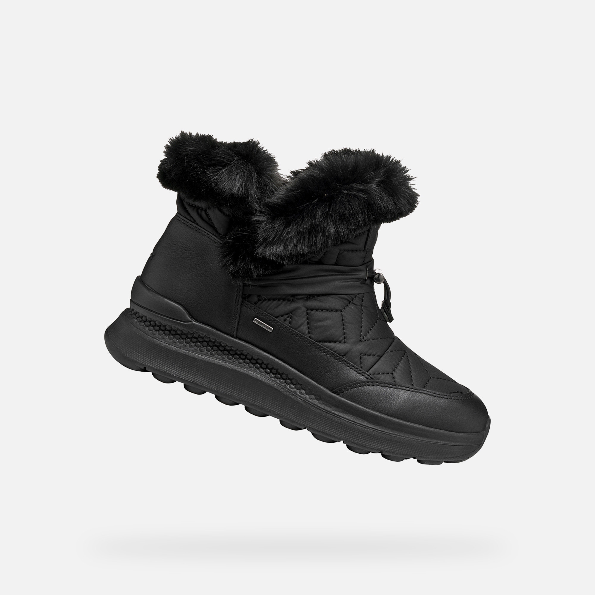 Geox Černá dámská kotníková obuv Geox Spherica Actif X2