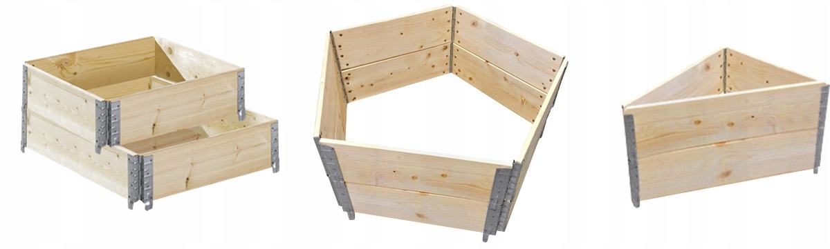 WARZYWNIAK EKO DREWNIANY SKRZYNIA ZIELNIK 120x120 Długość (cm) 120