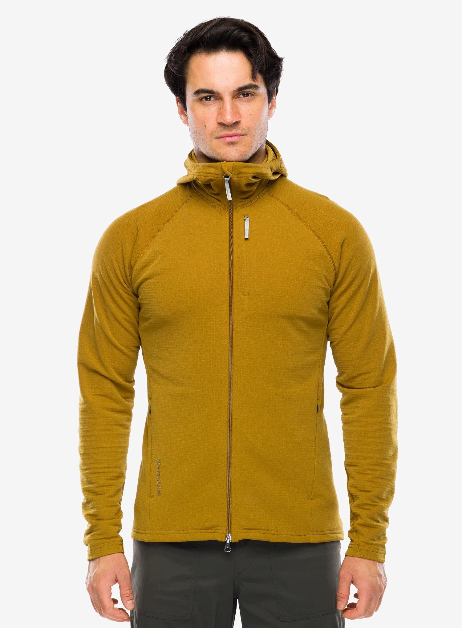 Bluza z kapturem Houdini Aero Houdi greenish gold XL