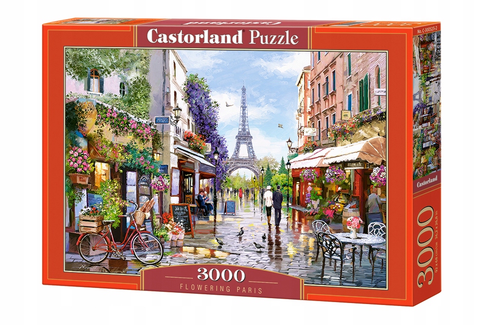 

Puzzle Castorland Kwiecisty Paryż 300525