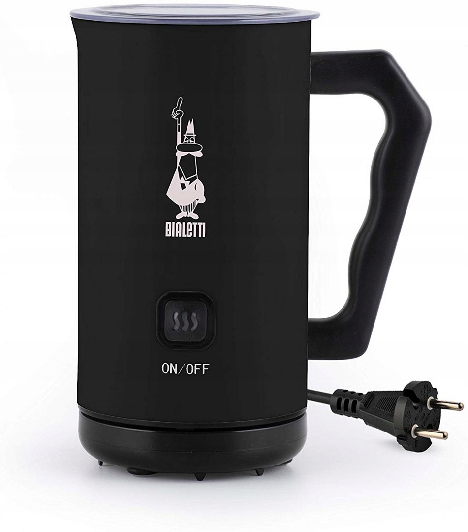 Bialetti Milk Frother MKF02 Nero Elektrický Napěňovač Mléka Černý