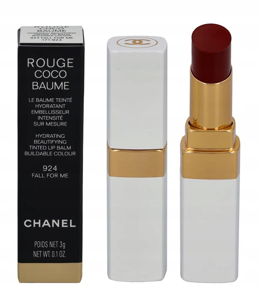Chanel Rouge Coco Baume – tónující balzám na rty, odstín 924 Fall For Me