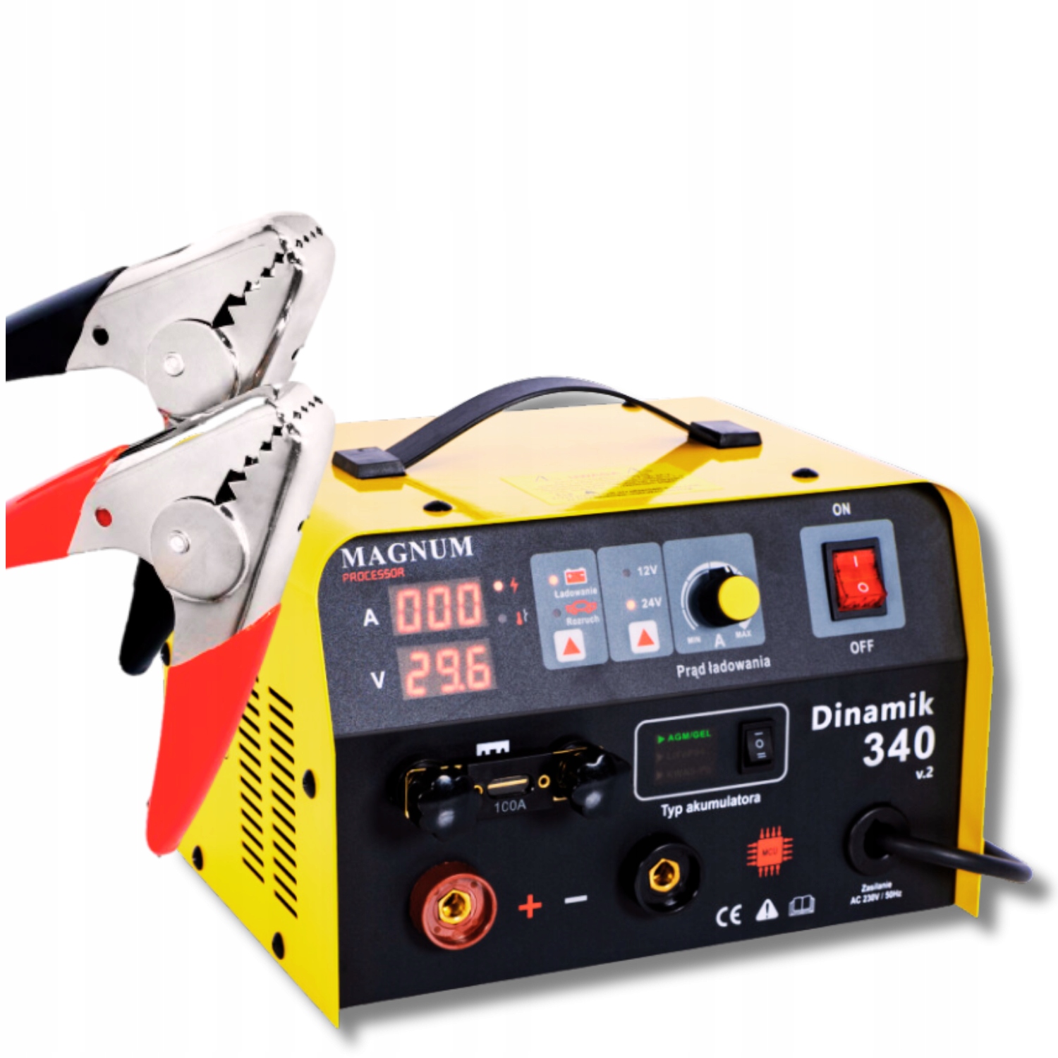 Prostownik Magnum prostownik z rozruchem 12/24V DINAMIK INVERTER 340