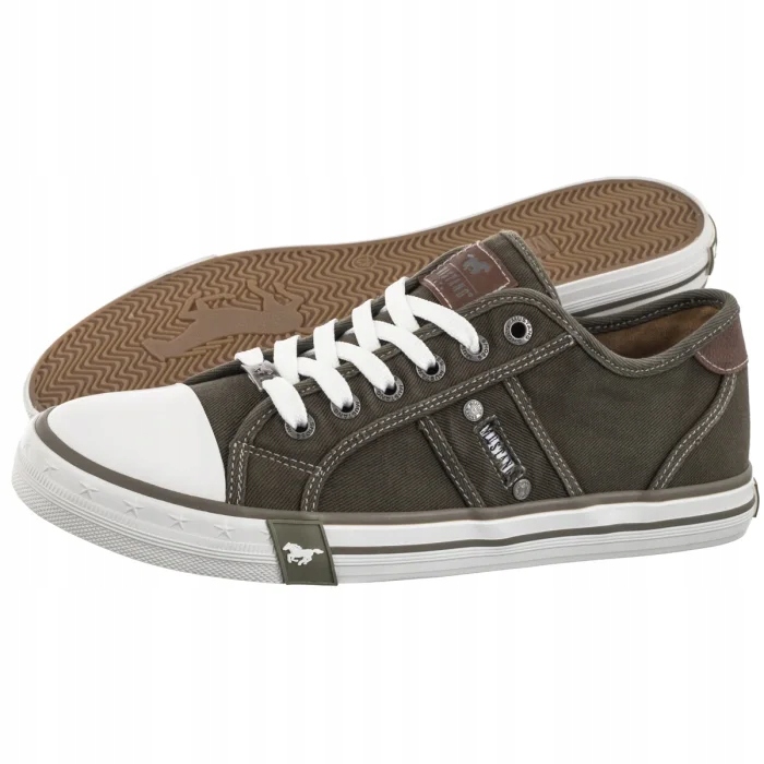Pánské pohodlné tenisky Mustang 26M0151005 Khaki