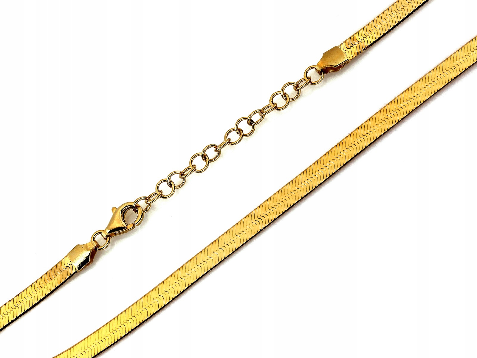 Řetízek Zlatý Snake Zmijka 585 14k 8.31g Dámský jako Dárek