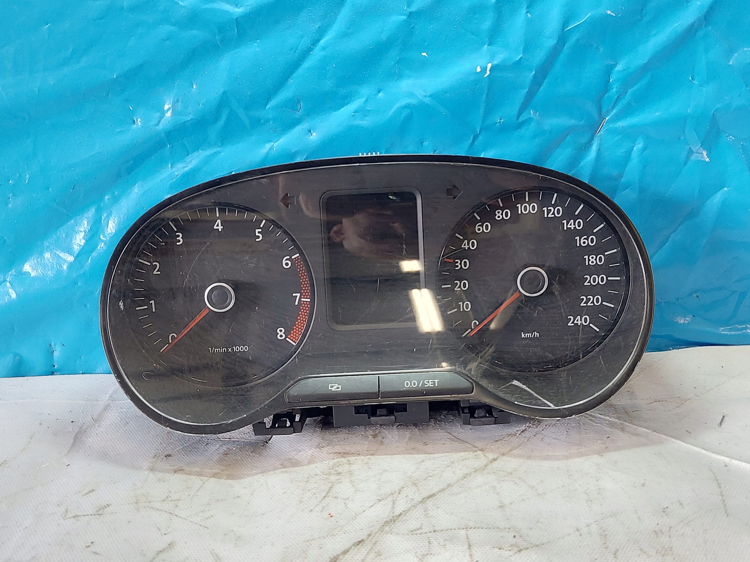 dials clock VW POLO 6R 1.2 B 6R0920860C
