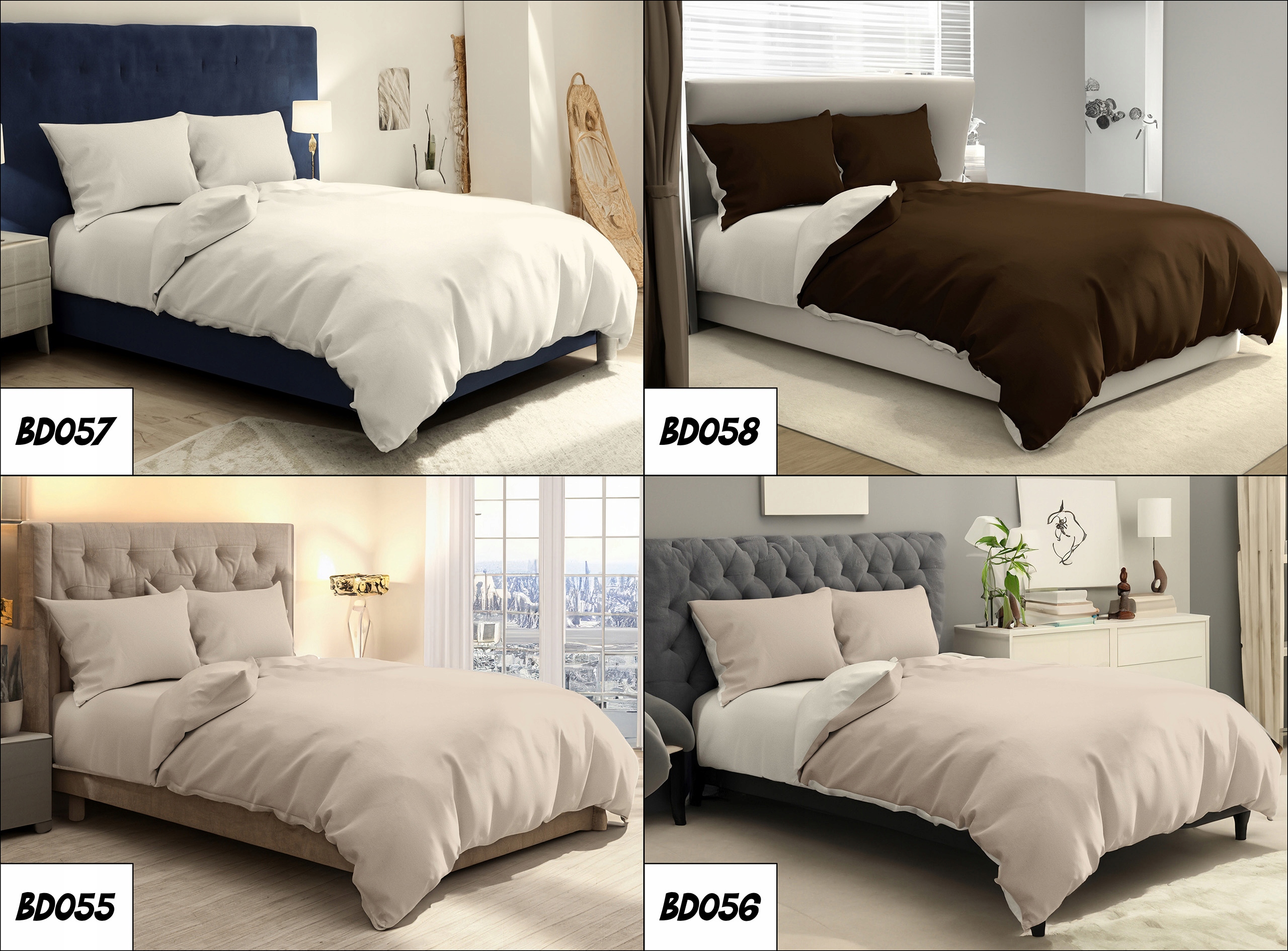 KOMPLET POŚCIELI 200x220 POLSKA 100% BAWEŁNA 2 POSZEWKI DWUKOLOROWA Marka J&W