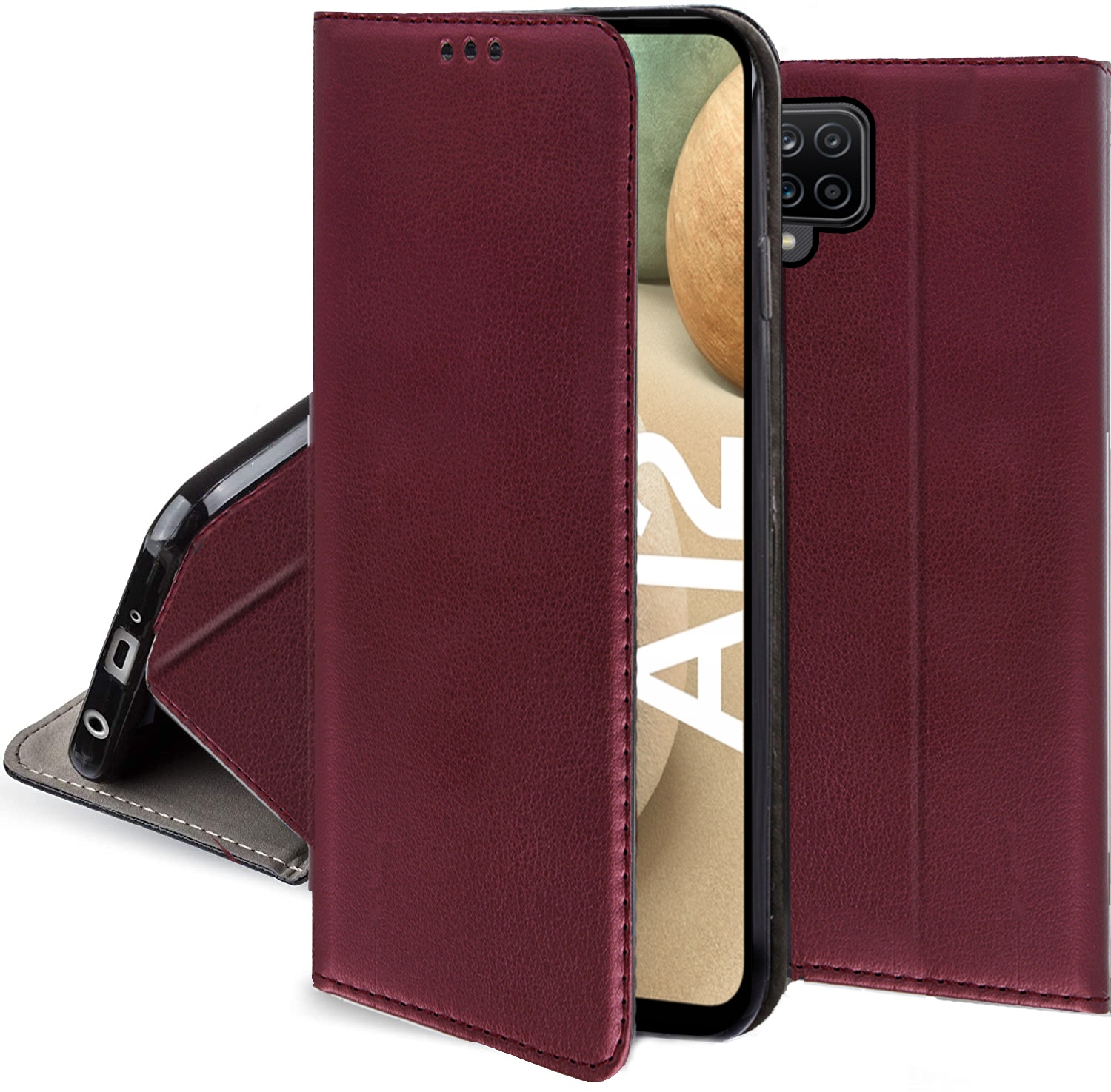 

Etui S-magnetic +szkło do Samsung Galaxy A12 M12