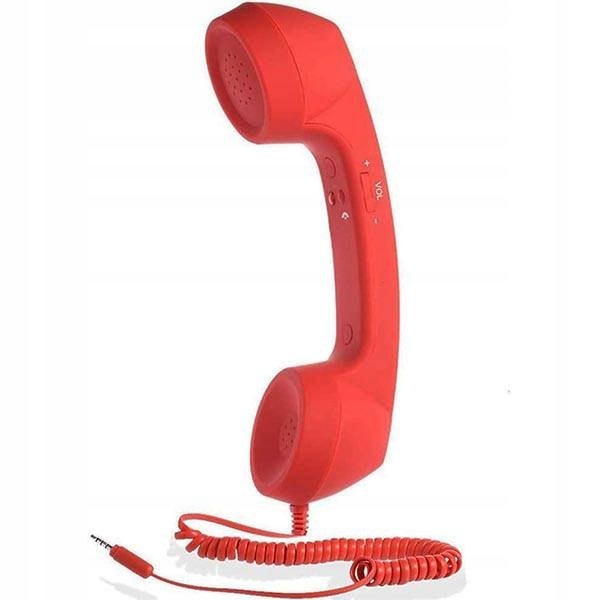 

Słuchawka Do Telefonu Smartfona Retro Przewodowa