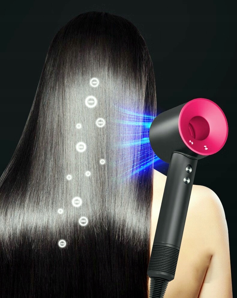 Pielęgnacja włosów ujemnym jonem wiatru Suszarka 5w1 Funkcje jonizacja zimny nadmuch