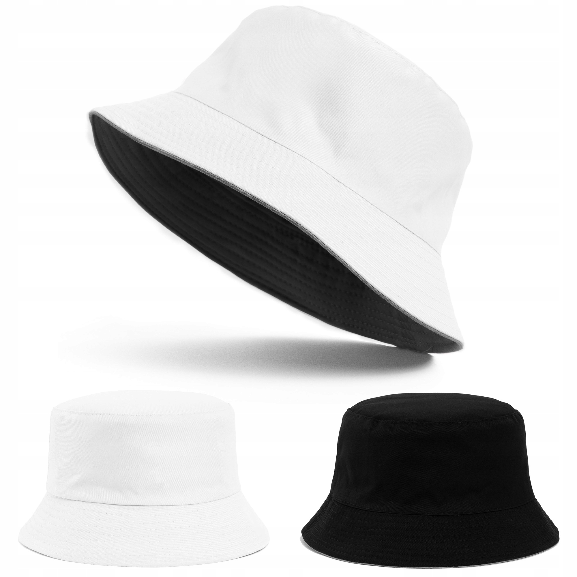 

Kapelusz Czapka Rybacka Bucket Hat Dwustronny 2w1