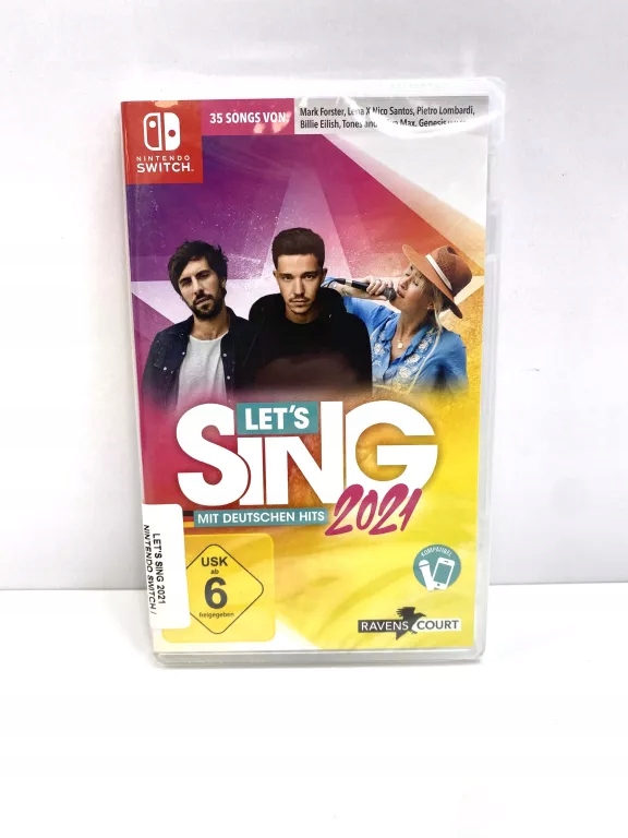 ★海外版・アジア版★Switch★ Let&#39;s Sing 2021 カラオケ Lets Sing - Gry na Nintendo Switch - Allegro.pl