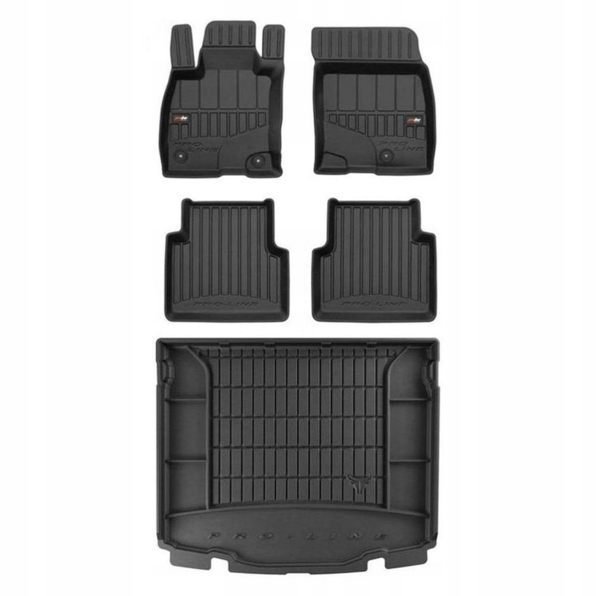 Gumowy zestaw 3D dywaniki i mata Ford Kuga III od 2019 wersja Titanium