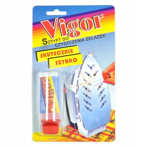 

Czyścik Sztyft Do Czyszczenia Stopy Żelazka Vigor