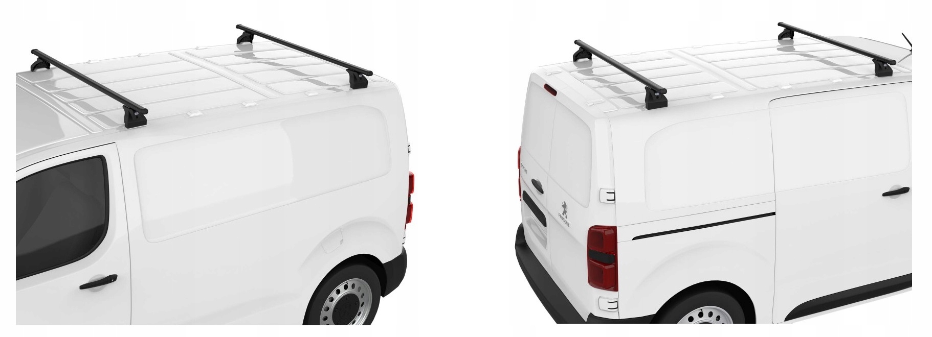 Bagażnik dachowy CRUZ Peugeot Partner II 2008-2018 Wysokość belki 30 mm