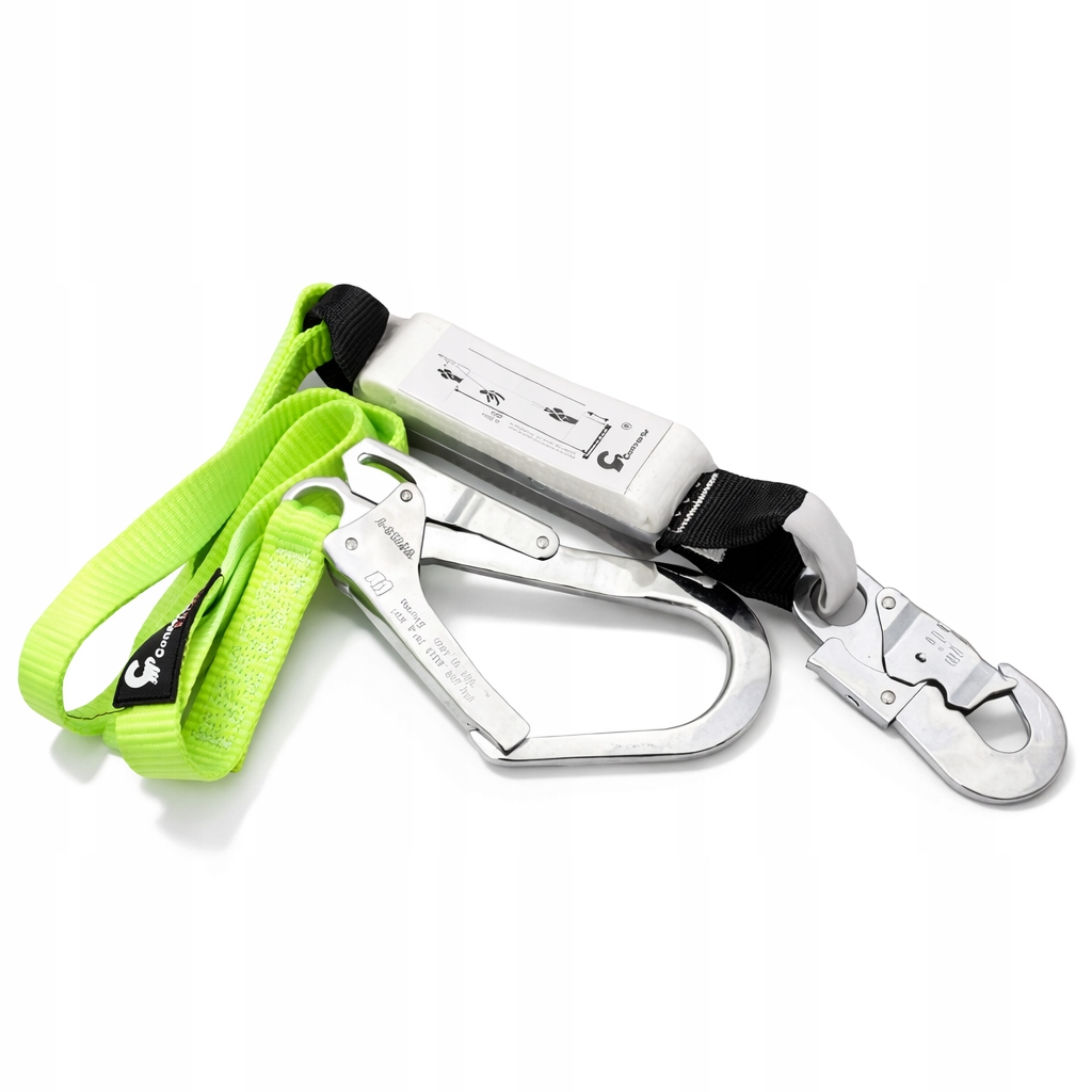 AMORTYZATOR, LINKA TAŚMA DO SZELEK BEZPIECZEŃSTWA,ASEKURACYJNYCH CERTYFIKAT