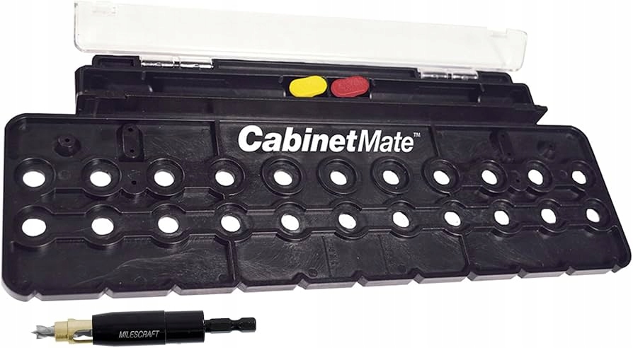 Šablona pro vrtání otvorů pod police CabinetMate Milescraft