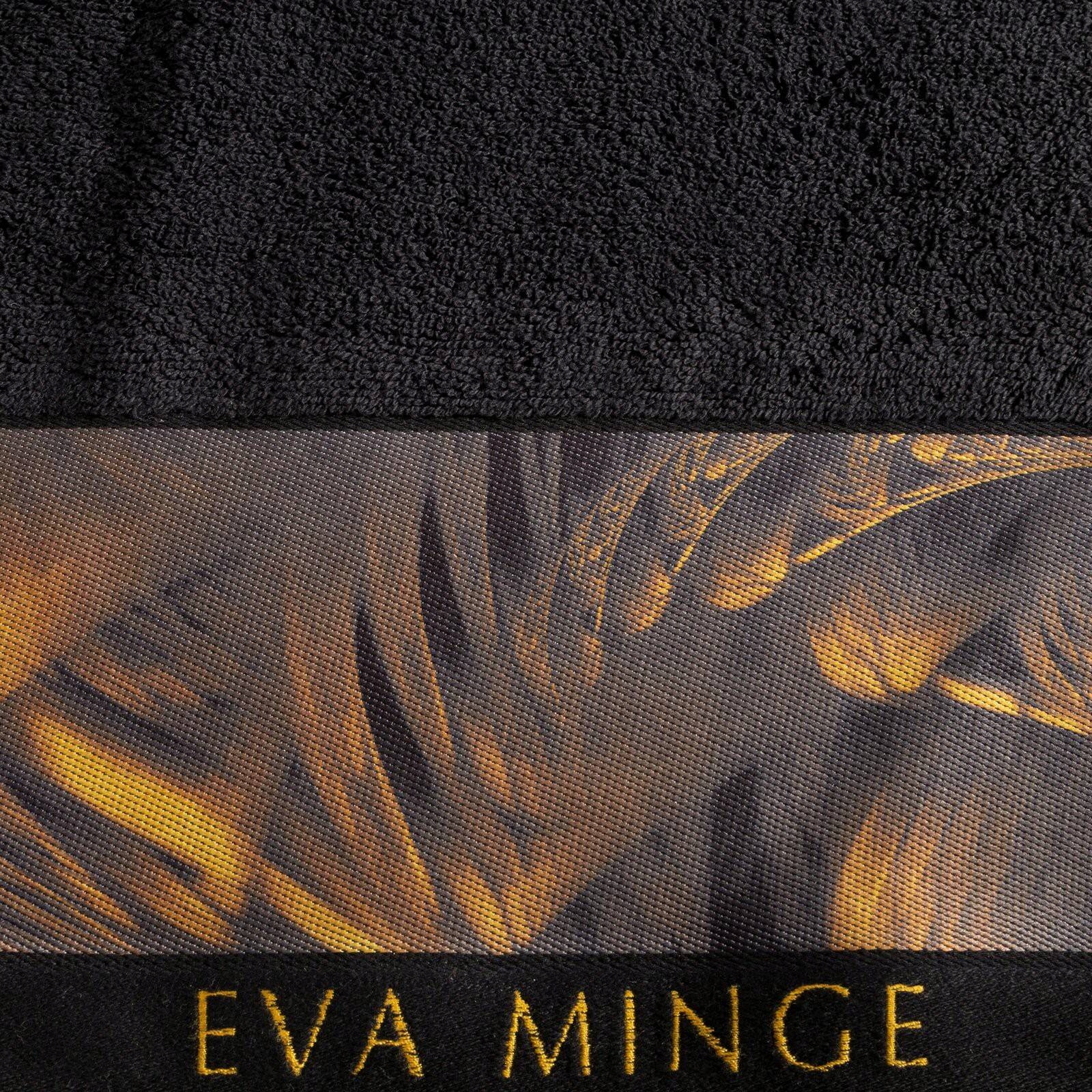 

Ręcznik 50x90 czarny Eva Minge miękki bawełniany