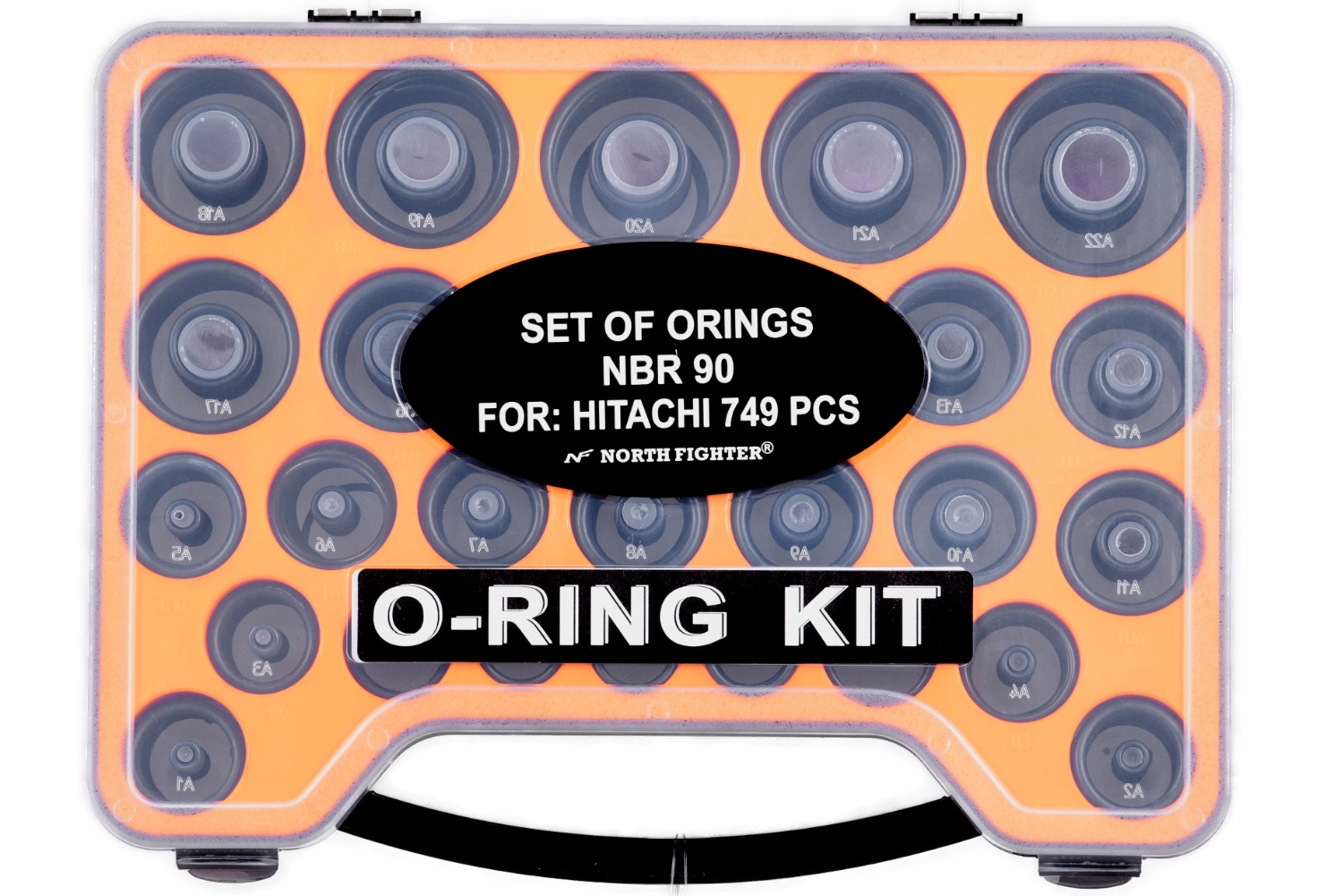 ZESTAW ORINGÓW DO MASZYN HITACHI NBR90 I INNE
