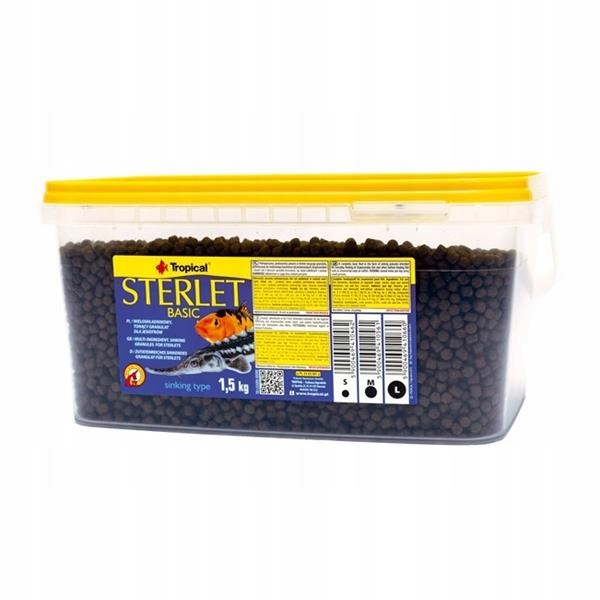 

Tropical Sterlet Basic L 3L Pokarm Dla Jesiotrów