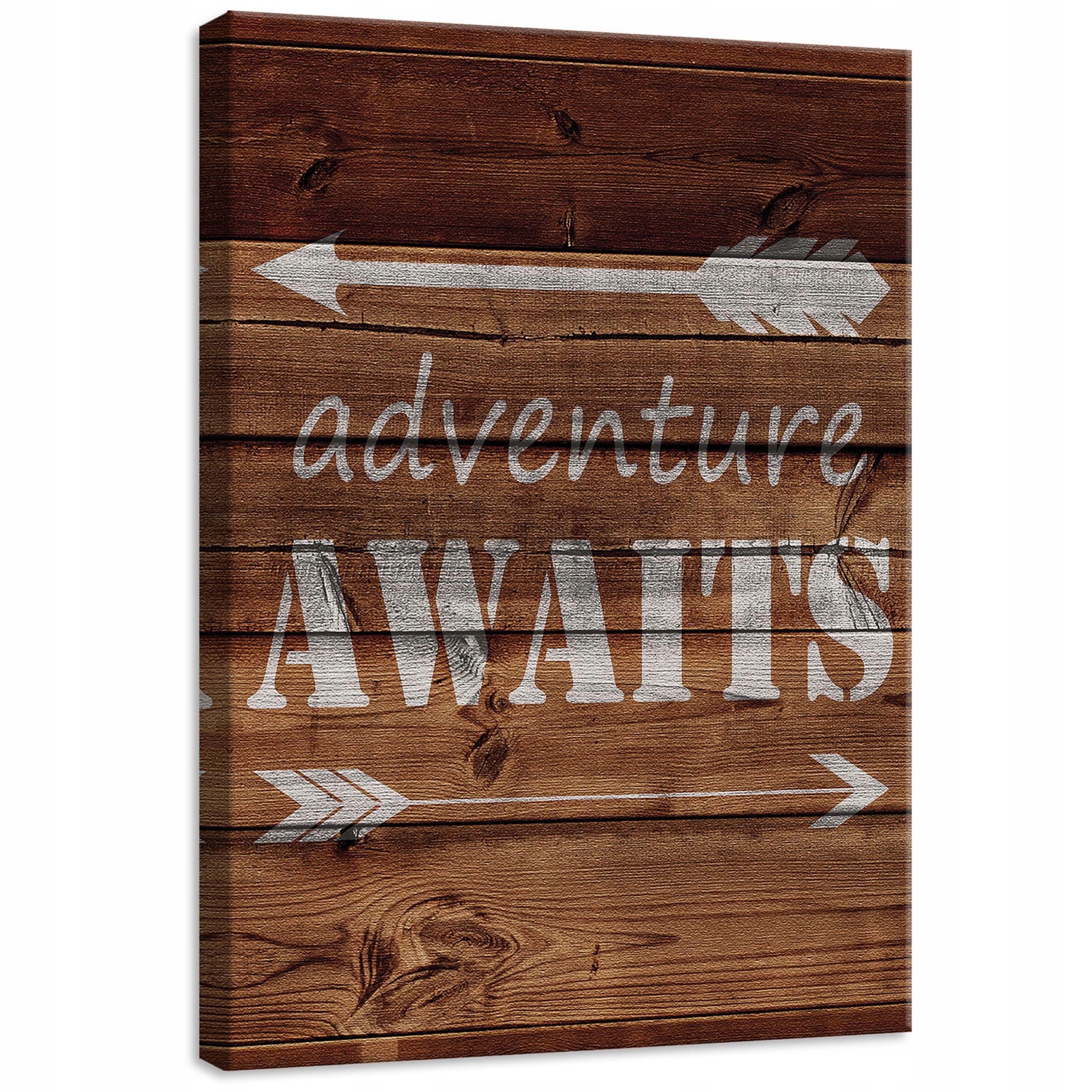 Obraz 50x70 Dobrodružství čeká cesta objevování pohon inspirace strom