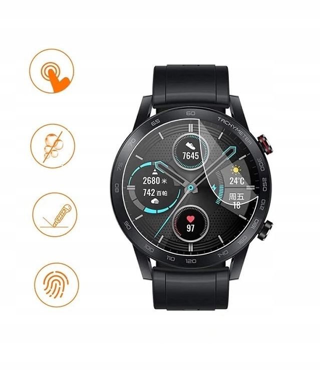 Folia Hydrożelowa na Smartwatcha \ Zegarek / Rozmiary do wyboru Producent Inna