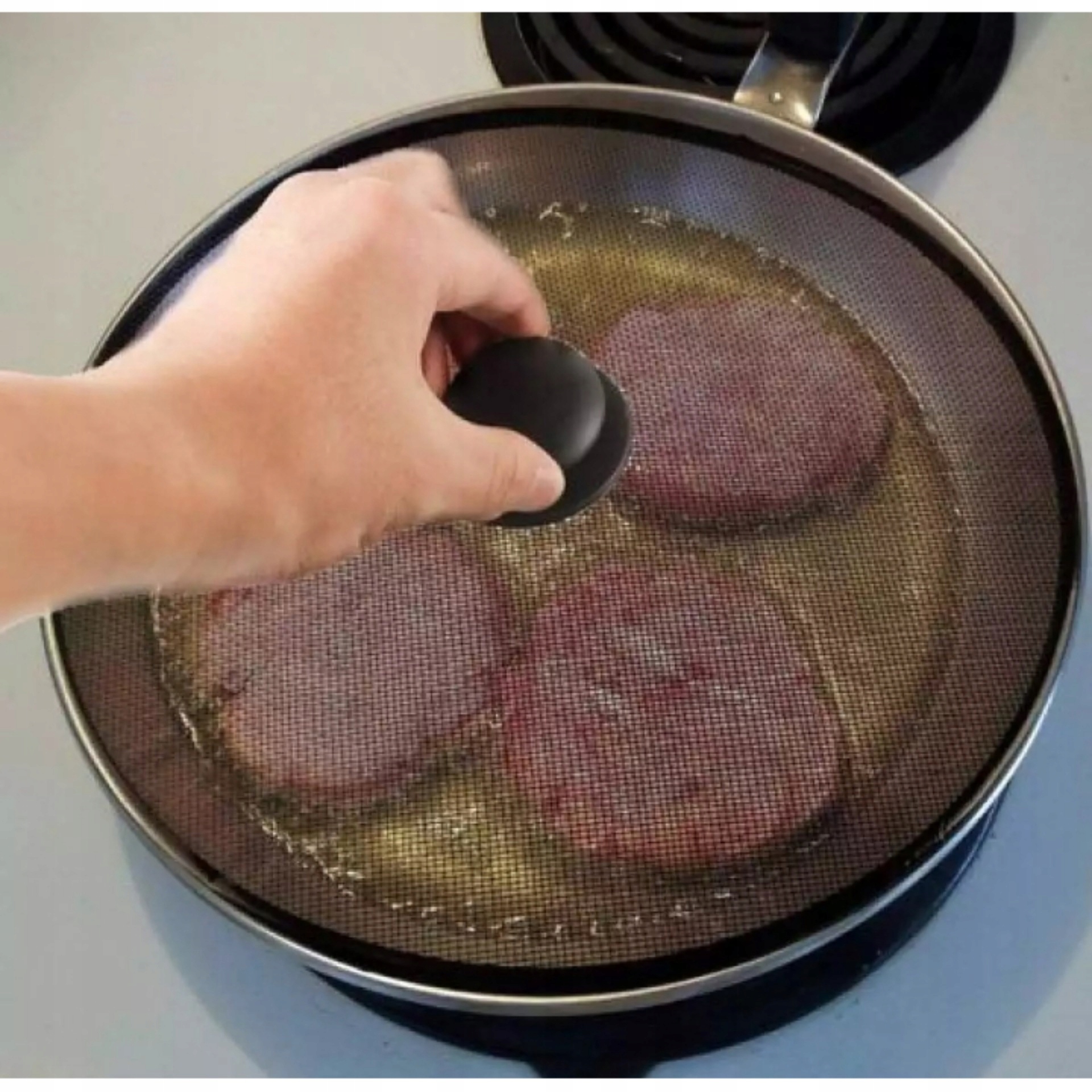 POKRYWKA POKRYWA SITO SITKO OSŁONA PATELNIĘ 28cm Marka Liderhoff