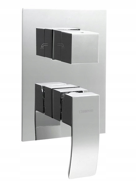 Ginko podomietková sprchová batéria, 3 výstupy, chróm (1101-44) /sm/