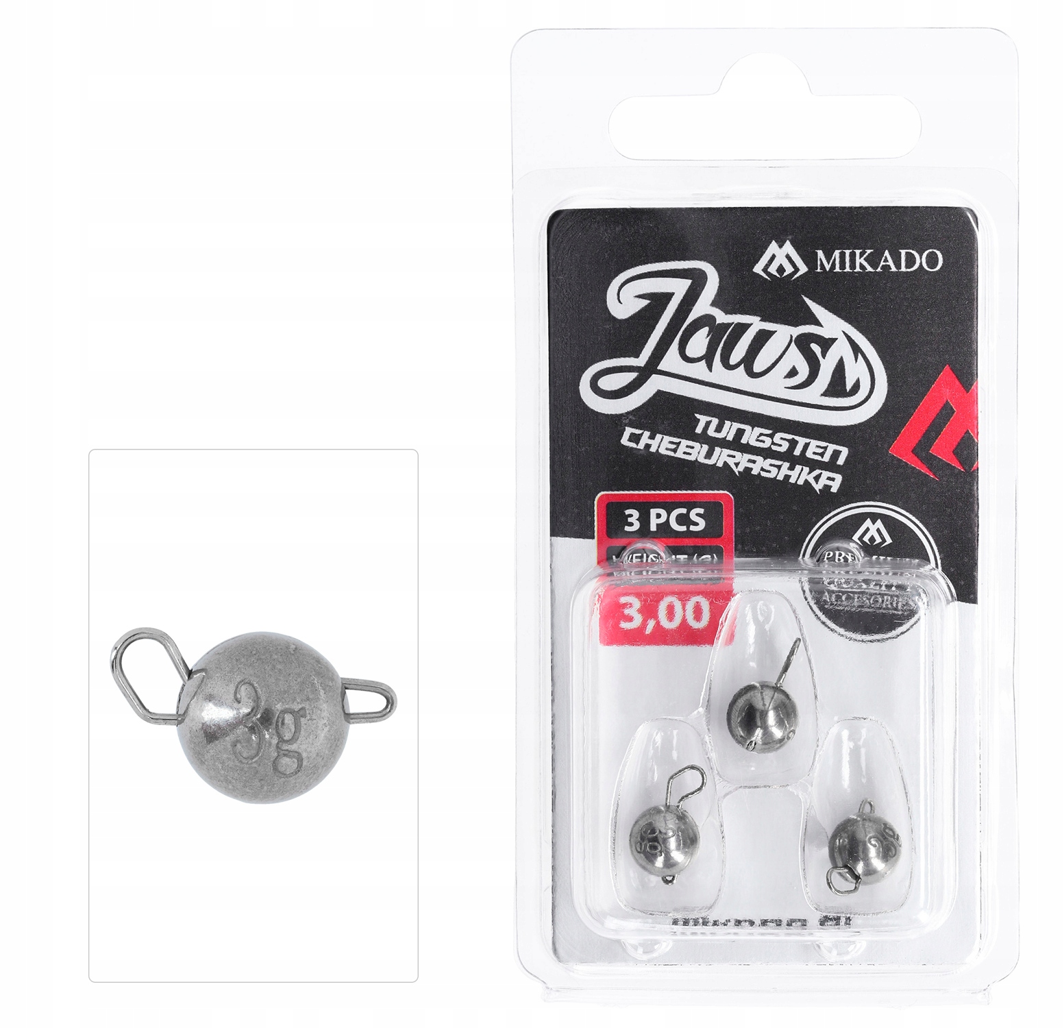 Cheburashka Mikado Wolframowa Jaws 0.75g