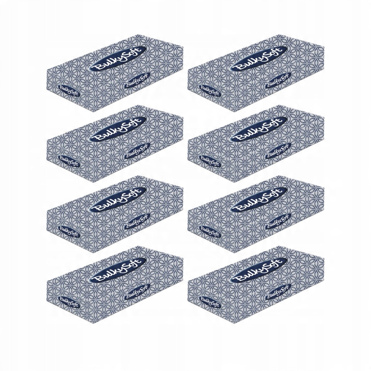 

8x Chusteczki Higieniczne BulkySoft 8x 100 sztuk