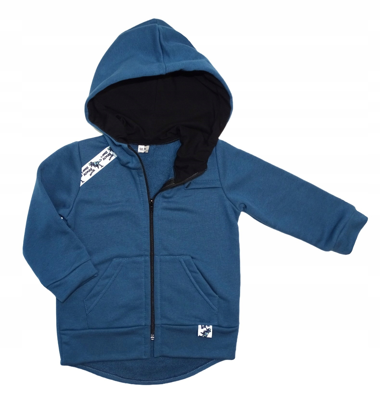 Bluza DRESOWA chłopięca SZMARAGDOWA Revaj 110 PL