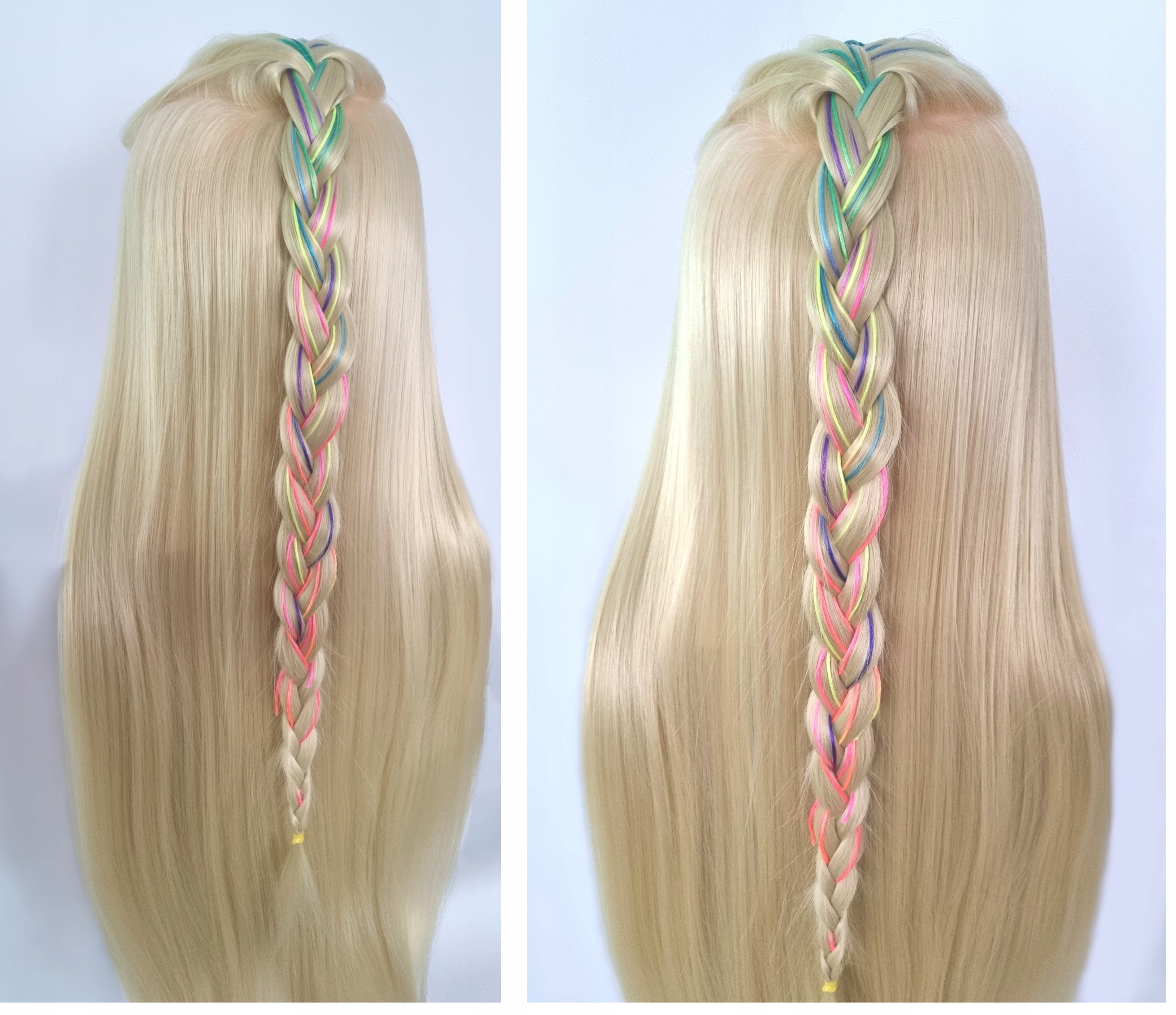 GŁÓWKA głowa do czesania fryzjerska STATYW 70-80cm Statyw w zestawie tak