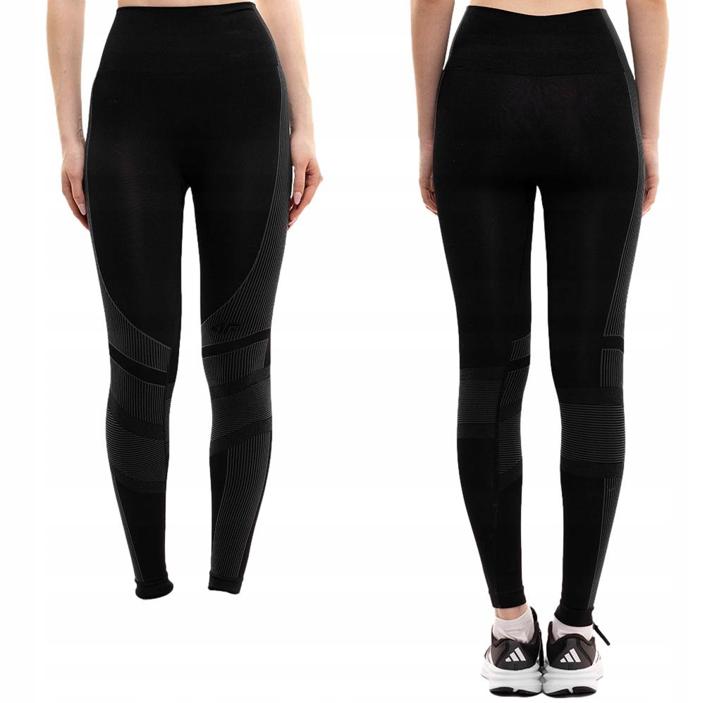 Dámské sportovní legíny 4F Termoaktivní, elastické, tréninkové, velikost M/L