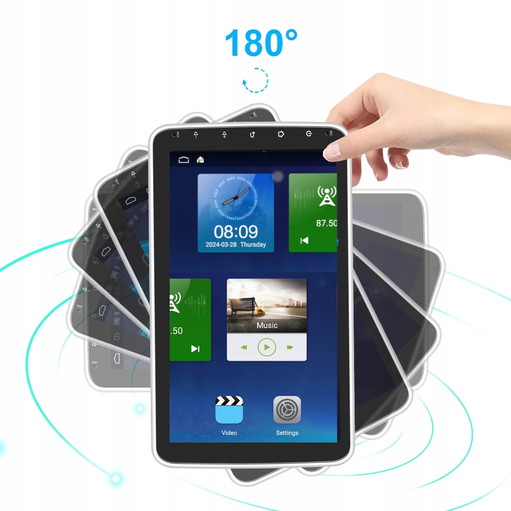 UNIWERSALNA RADIO NAWIGACJA 10 CALI 1DIN 2/32 GB ANDROID CARPLAY Marka SMART-AUTO