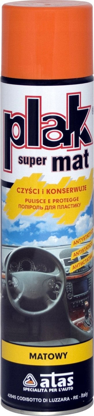 

Atas Mat 600ML. Pomarańcza Czyszczenie Kokpitu