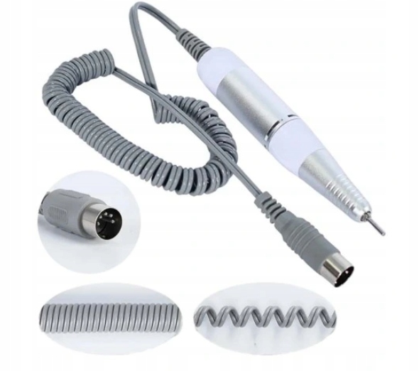 Rukojeť Rovnátka pro frézku bílo-stříbrná Lehká a tichá 5pin