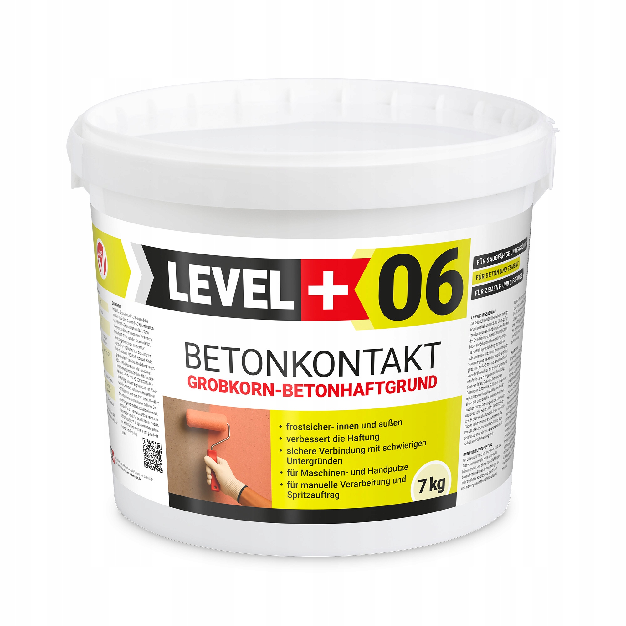 Grunt Betonkontakt 7kg Pod Tynki Level+06-Zdjęcie-0