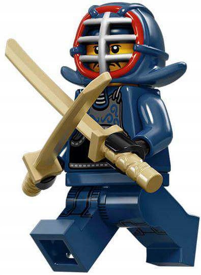

Lego Figurka Seria 15 Samuraj Wojownik Kendo 71011