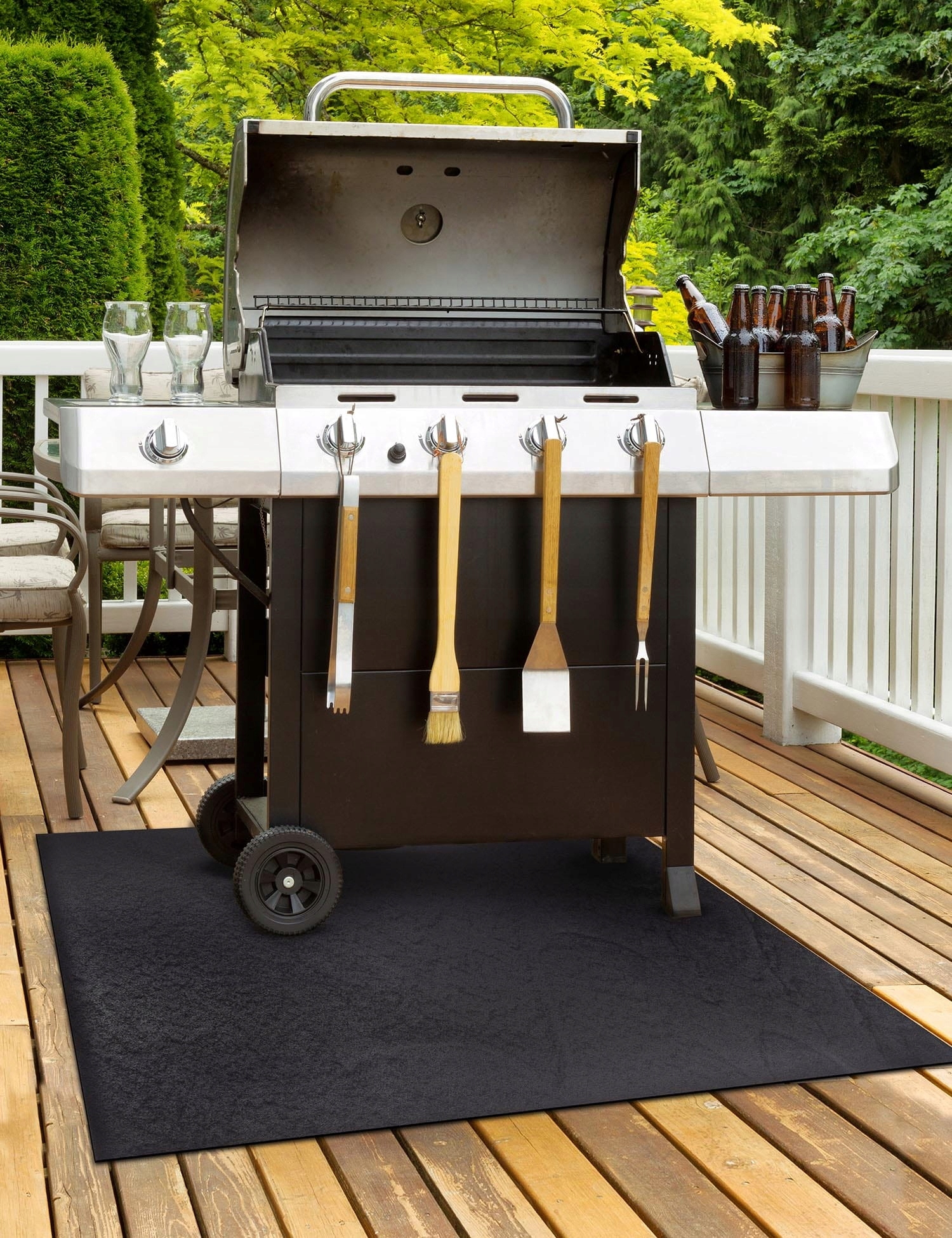 OCHRONNA MATA PODŁOGOWA POD GRILLA 120 x 75 Producent Mimport