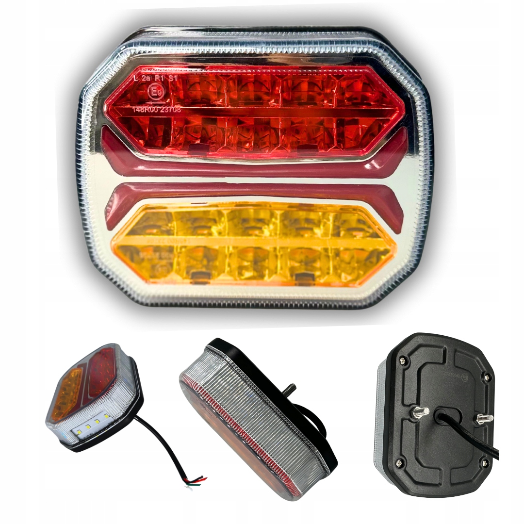 Led lampa dynamický směr přívěsu zadní přívěs zadní 12V Pravá