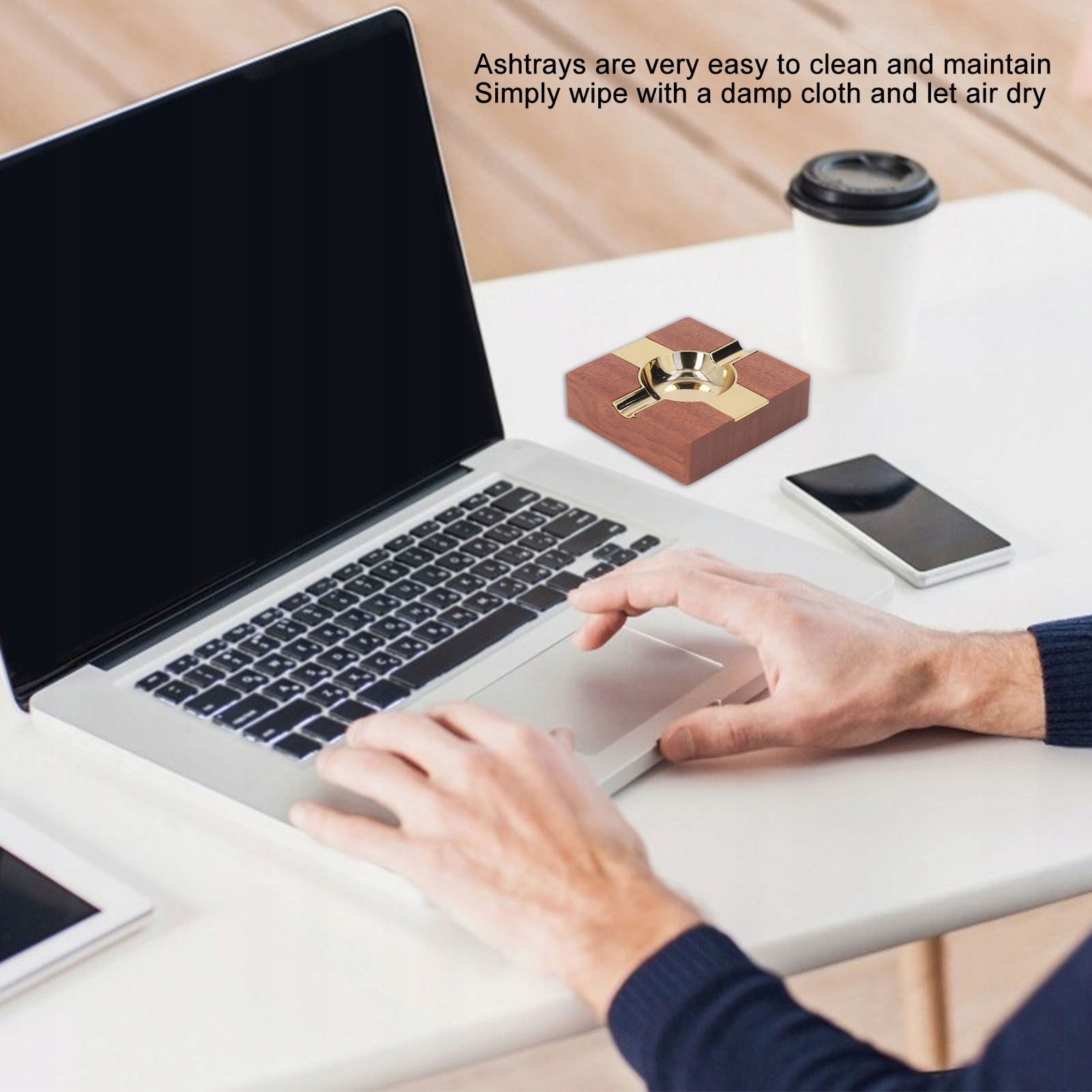 Drewniana popielniczka do cygar luksusowa EAN (GTIN) 6953912970869