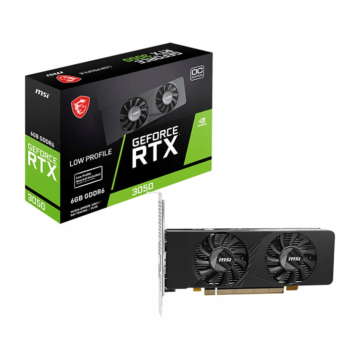 Msi GeForce Rtx 3050 6GB Oc GDDR6