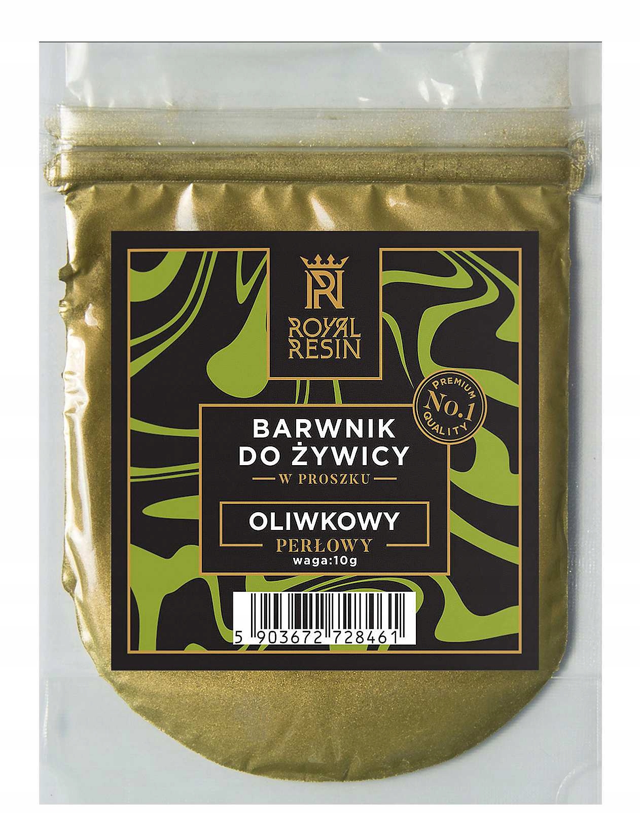 

Barwnik Perłowy Oliwkowy 10g Royal Resin