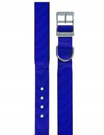 Levně Obojek nylon Daytona C 63cmx40mm modrý Fp 1ks