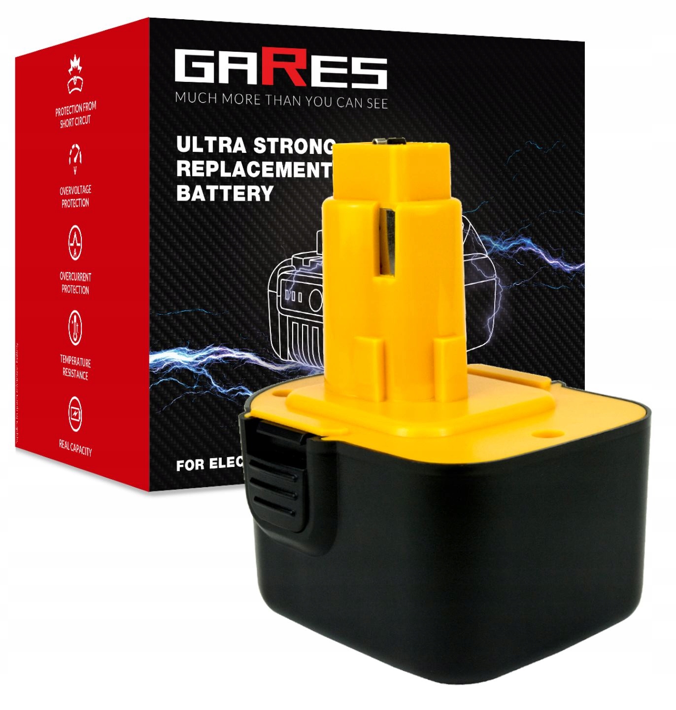 Baterie Akumulátor pro Black&Decker KC2000F KC12GTKH KC12E KC1252 12V 2Ah