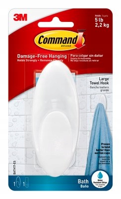 

Command 3M Duży Hak Wodooprony 2,2KG BATH-17