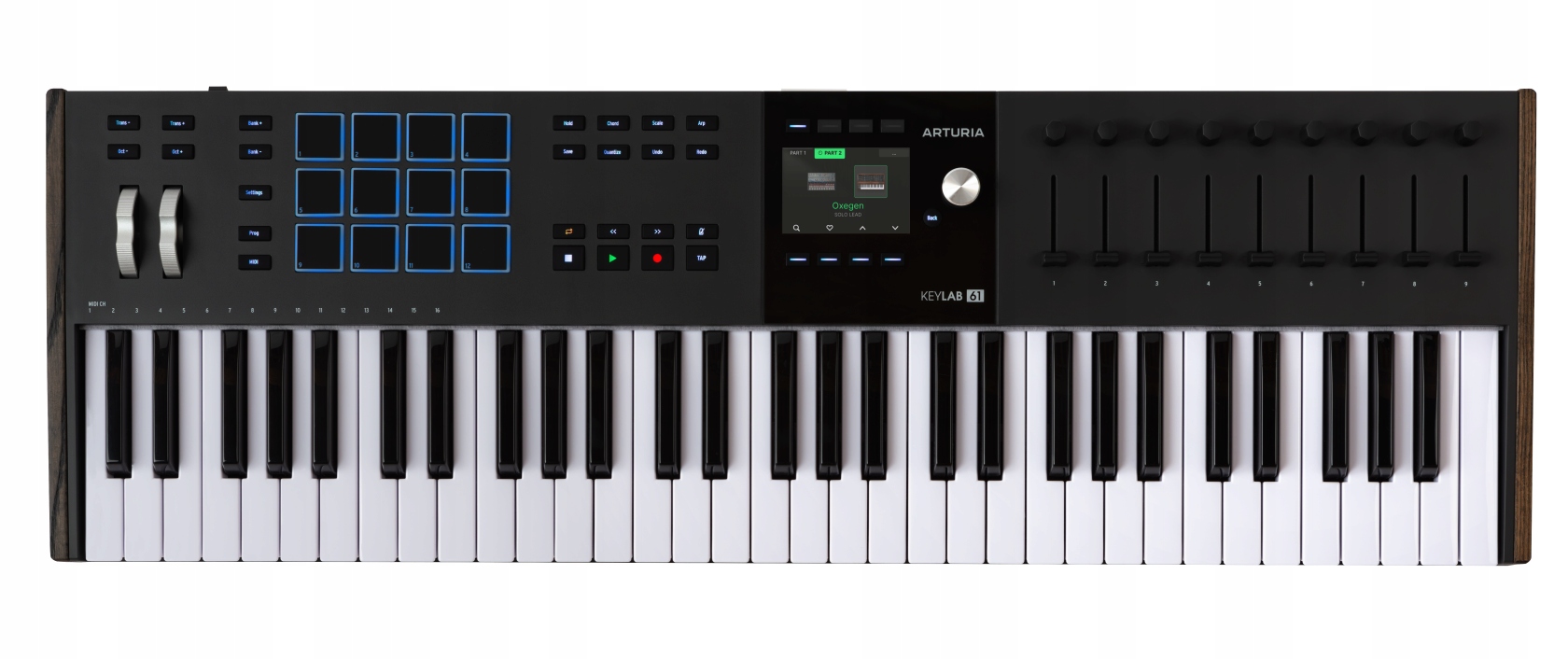 Arturia KeyLab 61 Mk3 Černá