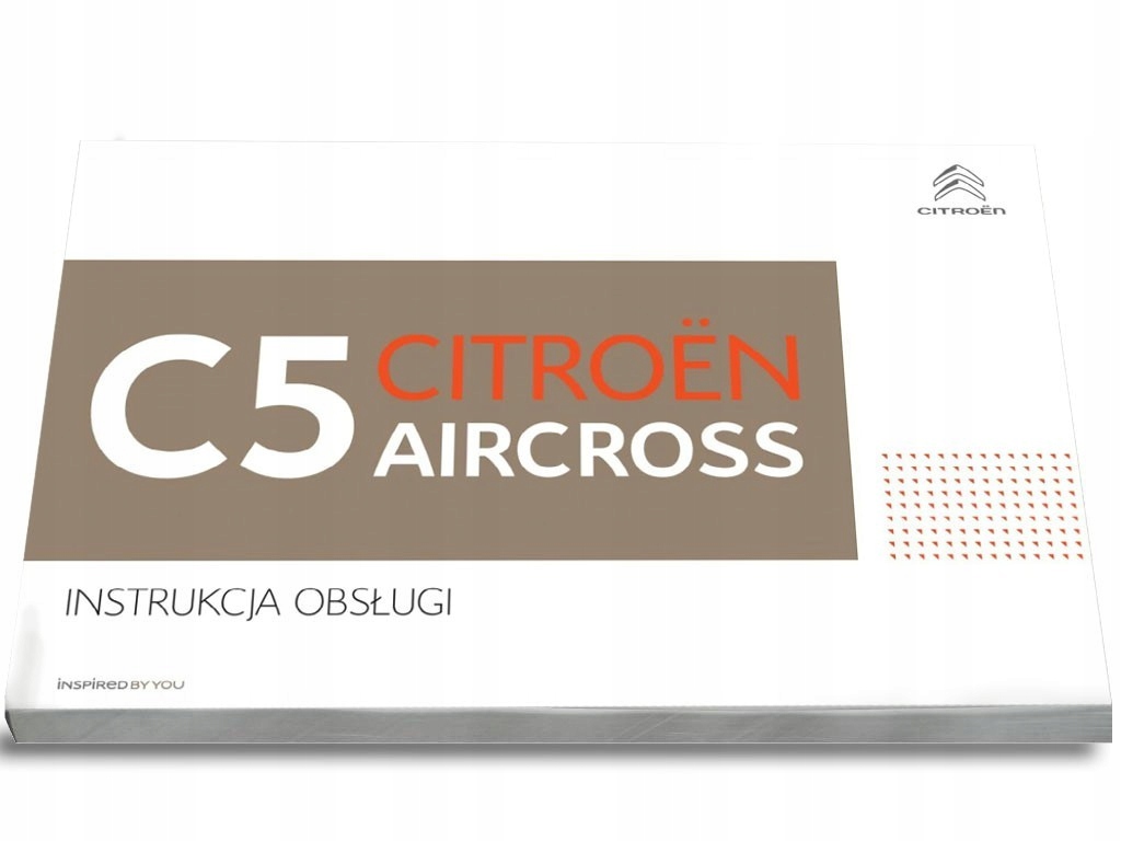 Citroen C5 Aircross 2017-2021+Nawi Instrukcja Obsługi Polski