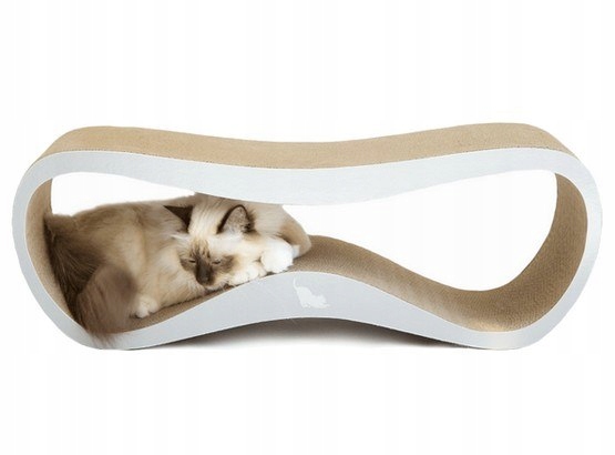 Levně Nízký škrabák, Vlna, škrabací podložky myKotty do 60 cm